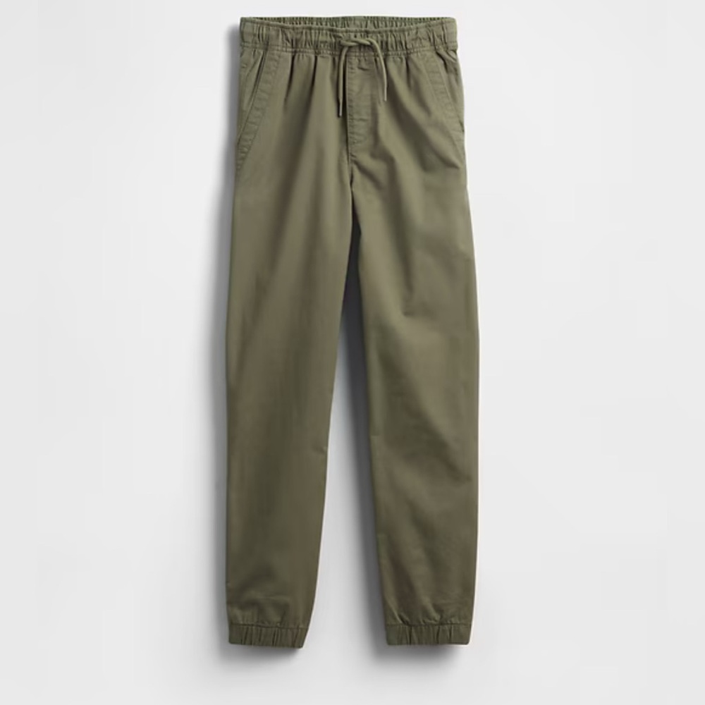 GAP Kids Relaxed Everyday Joggers - Olive